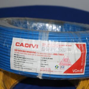 Dây điện Cadivi đơn mềm VCm 6.0