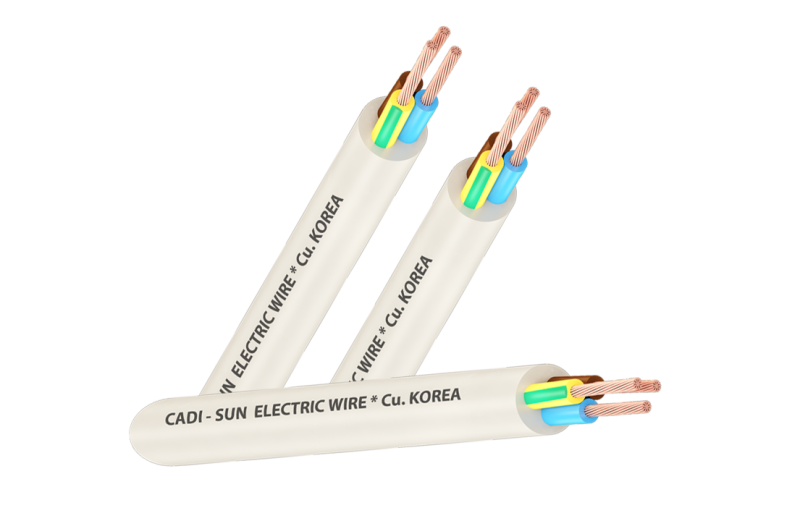 Dây tròn 3 ruột mềm cadisun – VCTF 3x